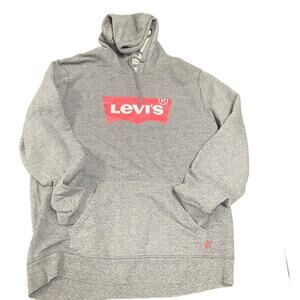 Levi’s Youth Large Gray Logo Hoodie Sweatshirt